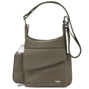 Travelon Anti-Theft Classic Messenger Bag, Nutmeg