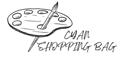 Cyan Shopping Bag